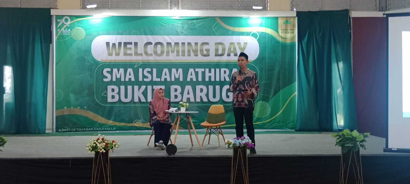 Welcoming Day SMA Islam Athirah Bukit Baruga Meriah, Ratusan Orang Tua Siswa Hadir